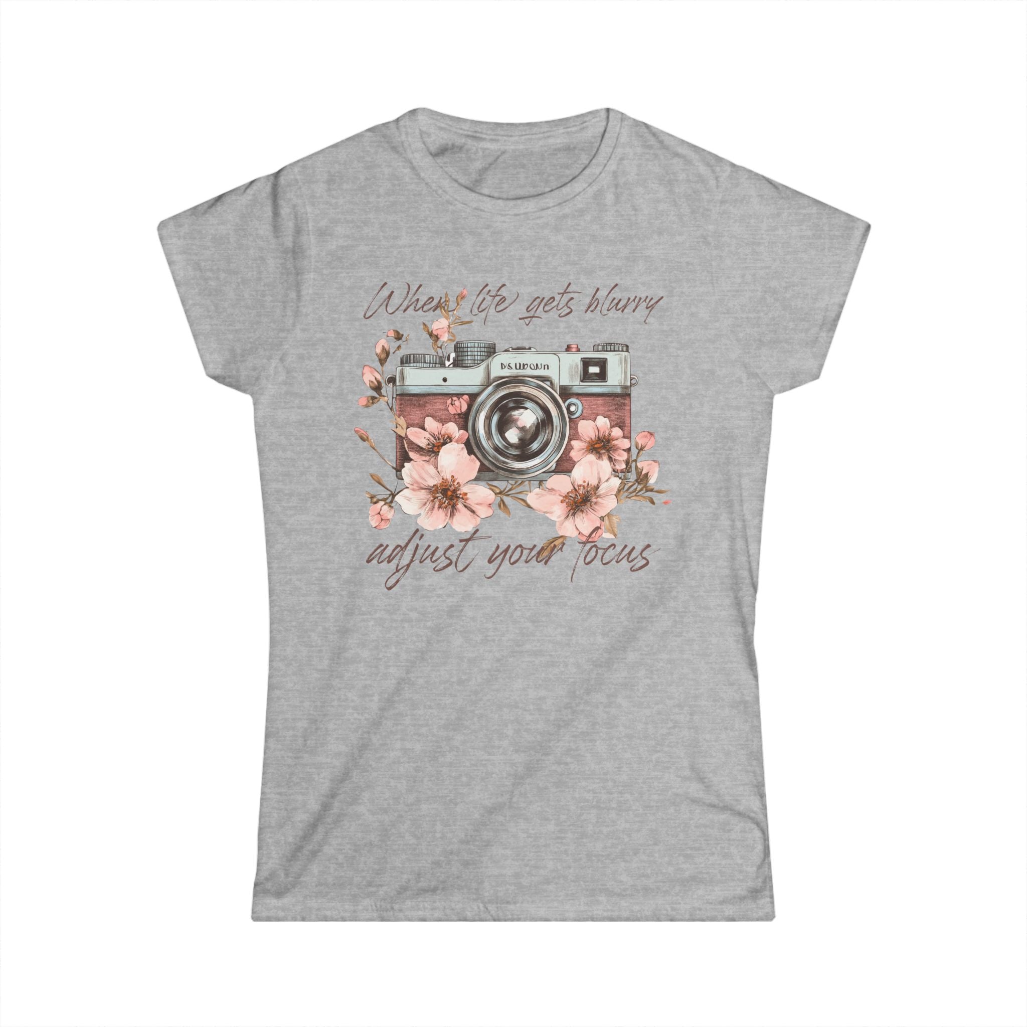 Adjust Focus graphic T-shirt