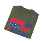 She Loves Jesus And America Too T-Shirt